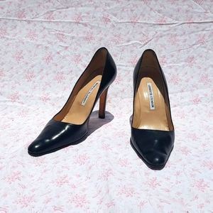 Manolo Black heels